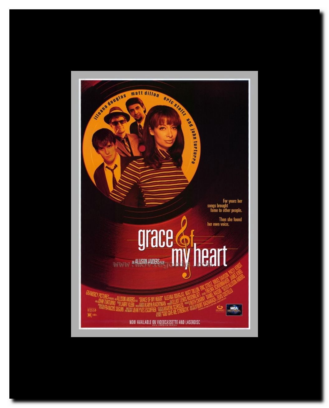 Grace of My Heart Framed Movie Poster