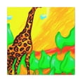 thumbnail image 1 of "Grace of the Giraffe" - Canvas, 1 of 25