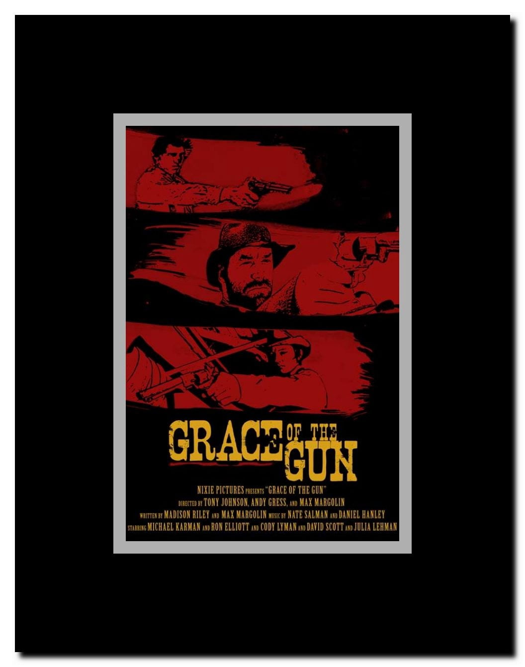 Grace of the Gun Framed Movie Poster