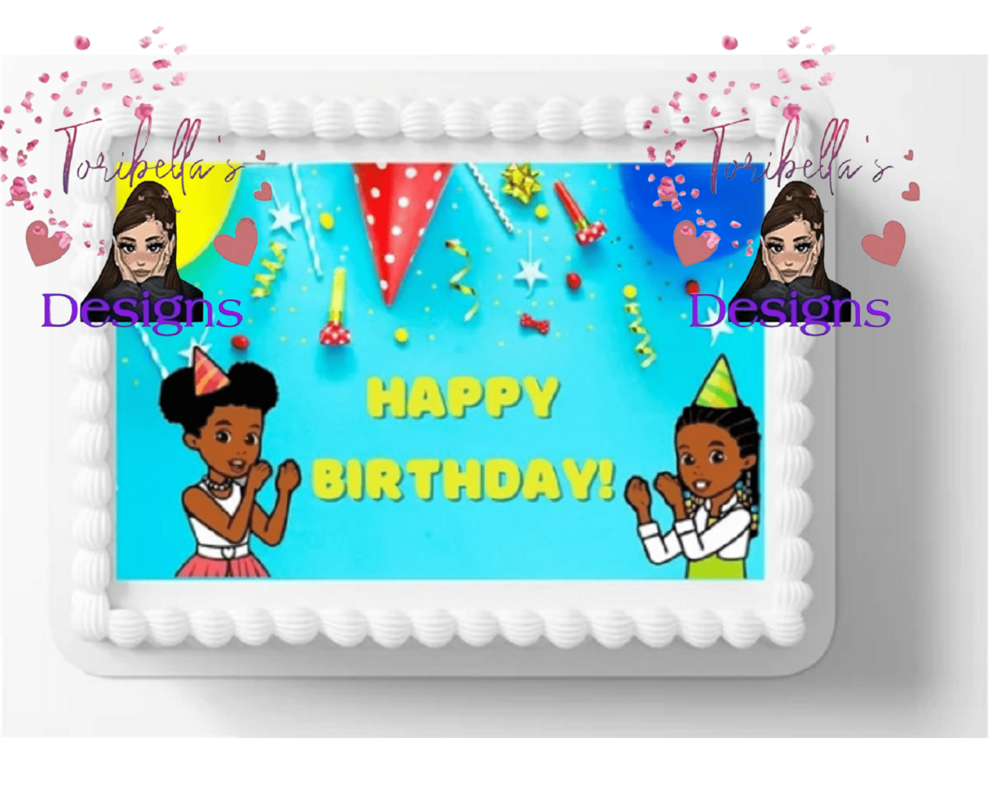 Grace's Home Edible Image Edible Cake Topper Frosting Sheet Icing Paper ...