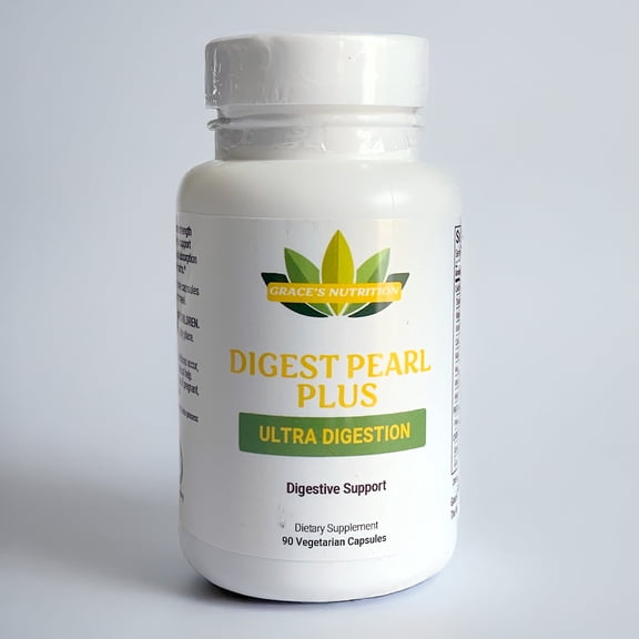 Grace's Nutrition Digest Pearl Plus 90 Capsules - Digestive Health