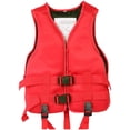 thumbnail image 1 of GraceGlim Life Jackets for Adults, Life Vest High Buoyancy PFD Swim Vest, Lightweight Flotation Aid for Adult Men Women, Suitable for Boating Sailing Canoeing Red XL, 1 of 8