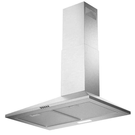 Graceall Stainless Steel 30 inch Range Hood, Wall Mount Range Hood with Ducted/Ductless Convertible Duct, Stove Vent Hood With Aluminum Filters, 3 Speed Exhaust Fan For Kitchen, LED Light, Push Butto