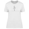 thumbnail image 1 of Graceful Ballerina  T-Shirt Women -Image by Shutterstock, Female Large, 1 of 2