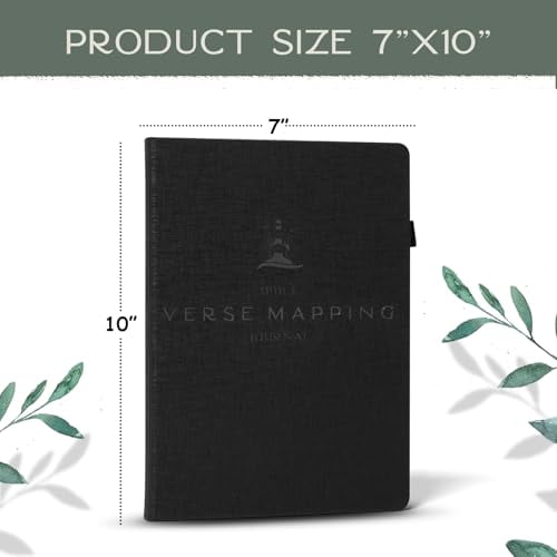 Graceful By Design Bible Verse Mapping Journal - Vegan Leather ...