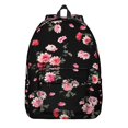 thumbnail image 1 of Graceful Flowers Print Backpack Gift Idea Roomy School College Bookbag with Laptop Sleeve Strong Everyday Backpack for Travel Work, 1 of 5