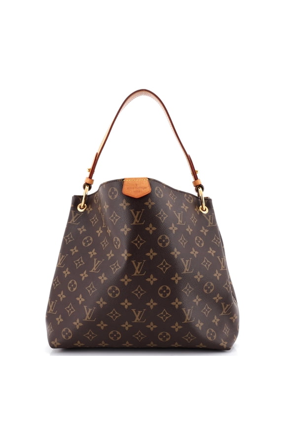 Graceful Handbag Monogram Canvas PM By Rebag