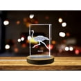thumbnail image 1 of Graceful Ostrich Crystal Carvings | Exquisite Gems Etched with Fleet-Footed Ratites, 1 of 6