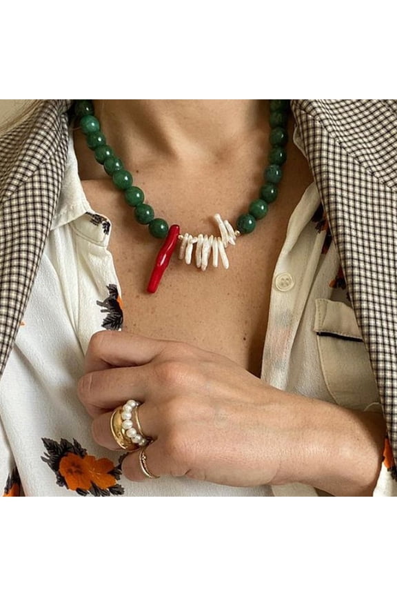 Graceful Personality Necklace Mild Luxury Retro Women