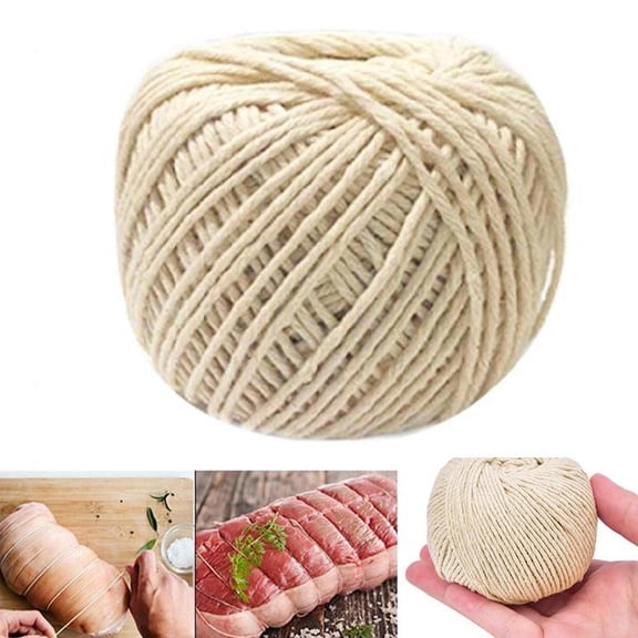 Gracefulvara 70M Cooking Tools Butchers Cotton Twine Meat Barbecue Meat Sausage Tie 2024