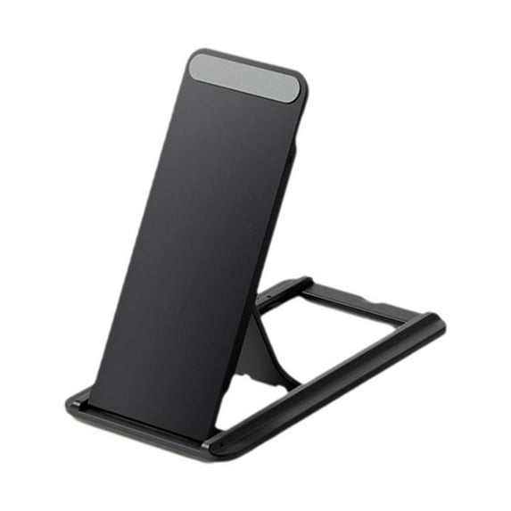 Gracefulvara Black 1pcs new portable tablet stand foldable storage angle adjustable adhesive creative desktop computer stand