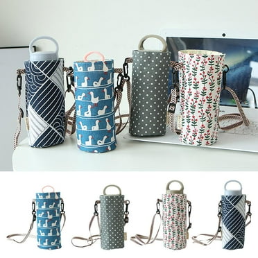 Gracefulvara Portable Handheld Hanging Rope Water Cup Bag Adjustable Shoulder D3P7 Strap