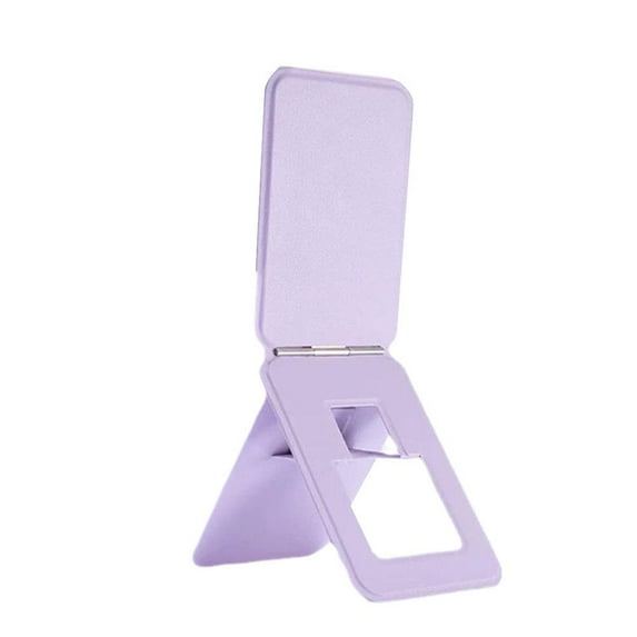 Gracefulvara Purple suitable for magsafe mobile phone holder internet celebrity live lazy selfie multi-function portable magnetic suction rotating tripod