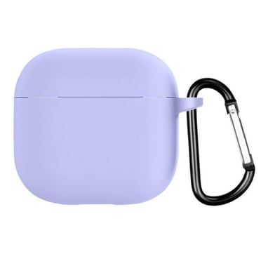 Gracefulvara Violet for Apple Airpods 4 2024 model earphone cover silicone cover anti-fall and dustproof charging case case