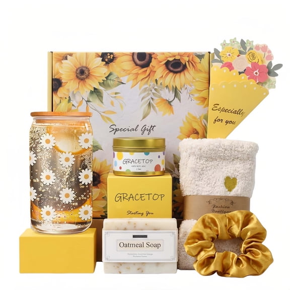 Gracetop Gift Baskets for Women, Unique Birthday Gifts for Mom, Best Friend Christmas Gifts - Brighten up Her Day!