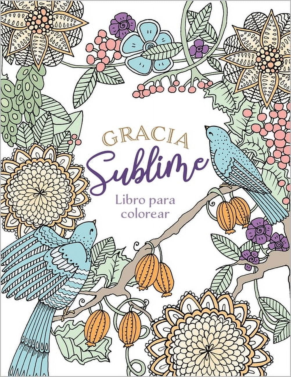 GRACIA SUBLIME LIBRO PARA COLOREAR