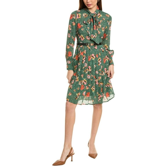 Gracia womens  Belted Mini Dress, s, Green