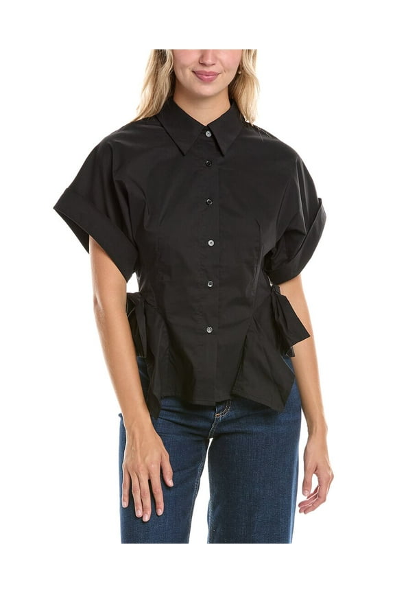 womens  Blouse, s, Black