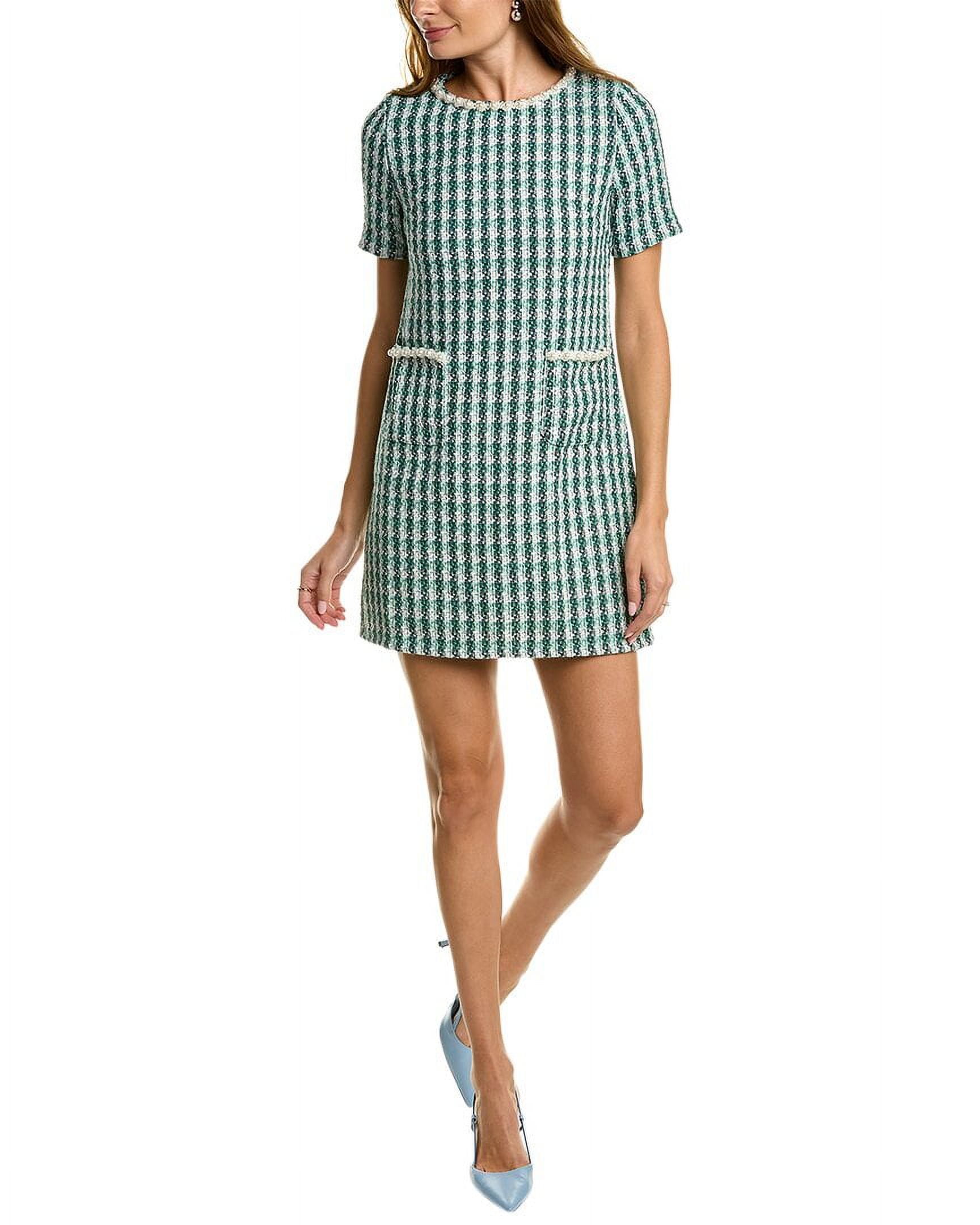 Gracia womens Embellished Midi Dress, L, Green - Walmart.com