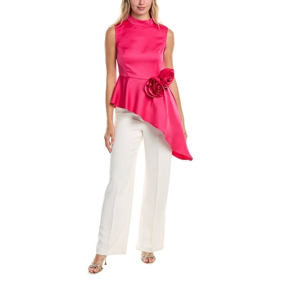 Gracia womens  Flower Top, s, Pink