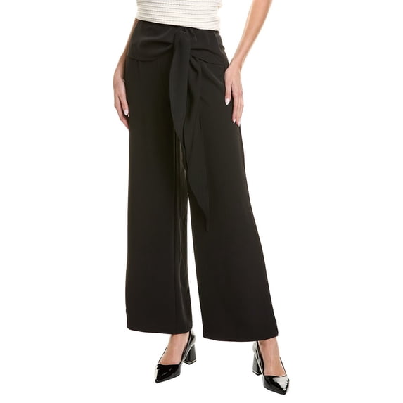 Gracia womens Flowing Waist Pant, s, Black