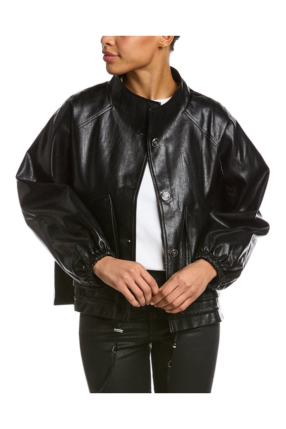 womens Jacket, s, Black