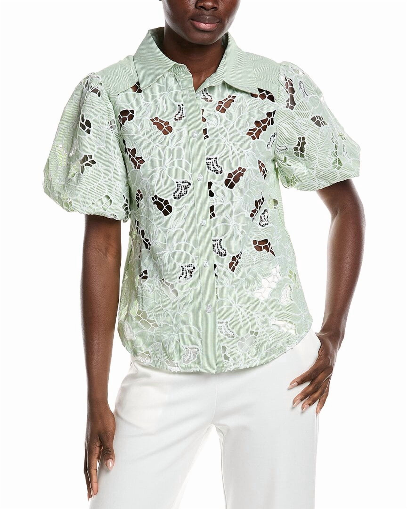 Gracia Lace Cutwork Shirt Women’s