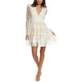 thumbnail image 1 of Gracia womens  Mesh Mini Dress, m, White, 1 of 3