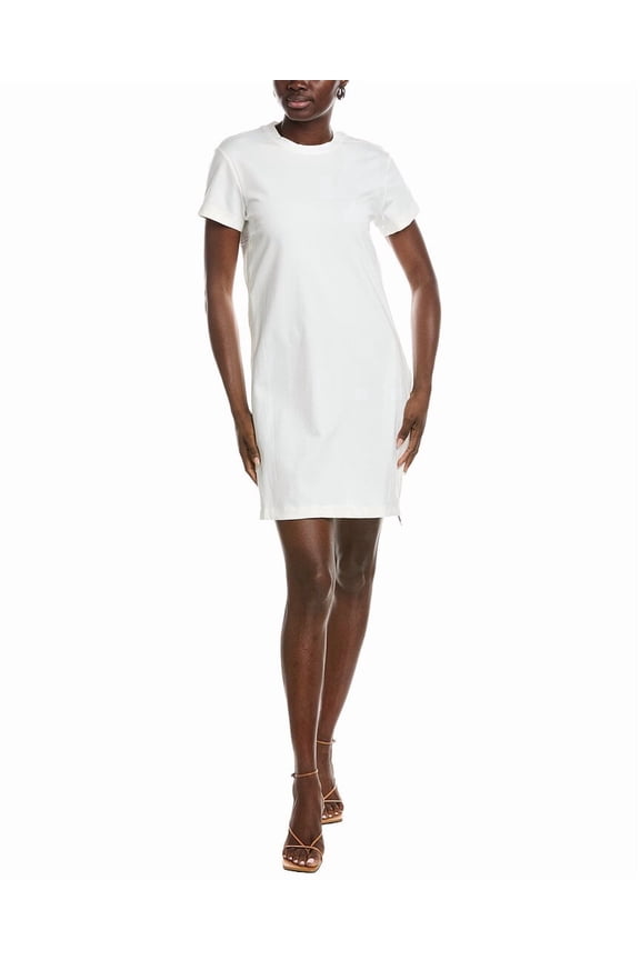 womens Side Pattern Shift Dress, m