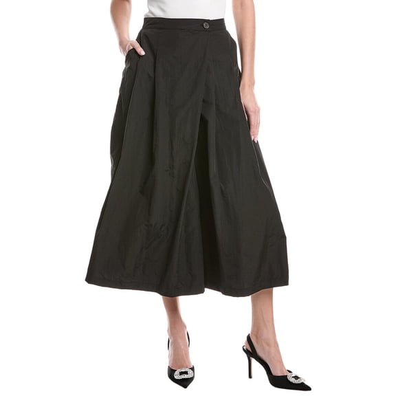 Gracia womens Wide Leg Culotte Pant, m, Black