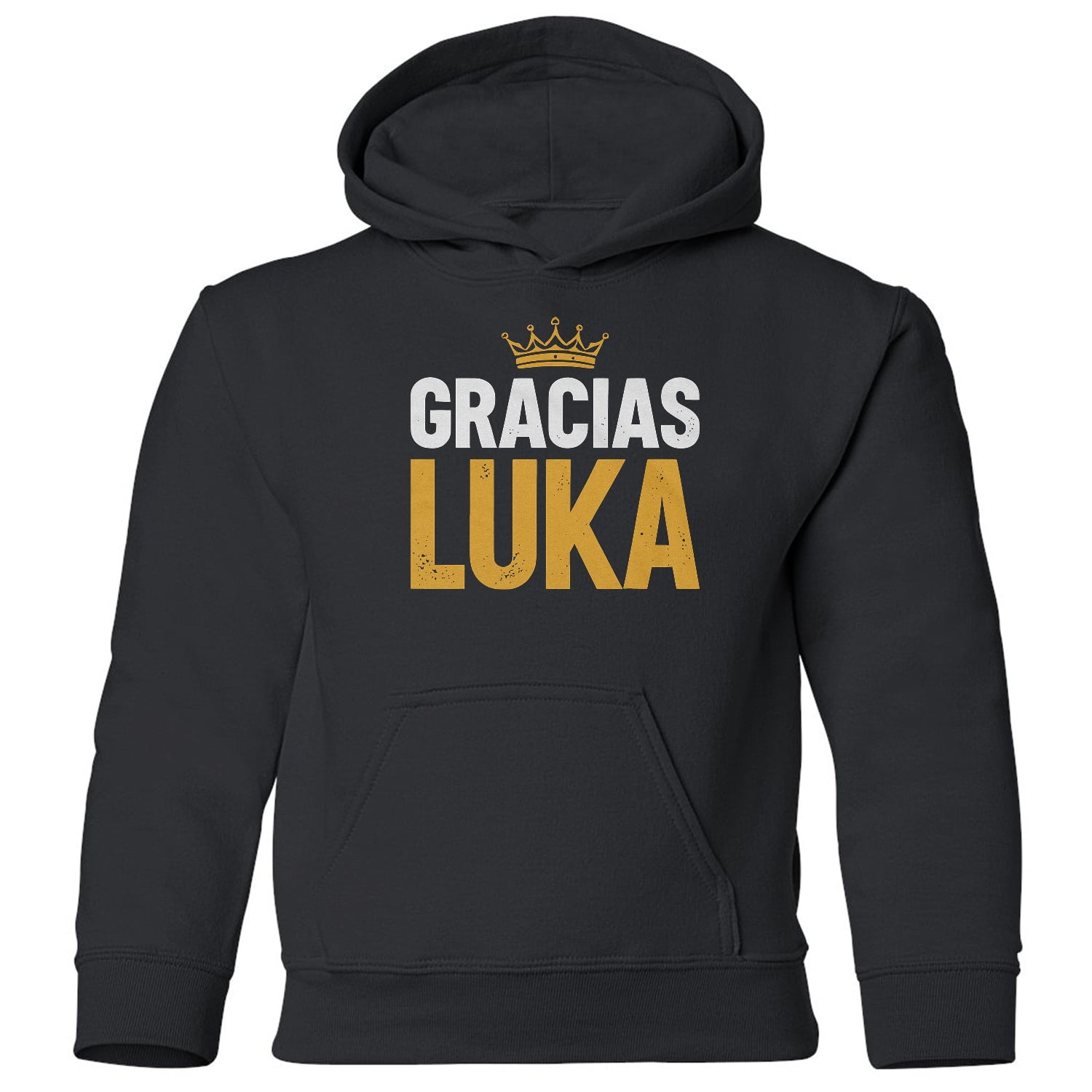 Gracias Luka - Madrid Modric Farewell Tribute Youth Hooded Sweatshirt ...