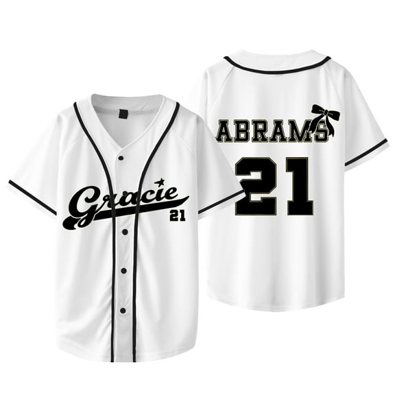 Gracie Abrams 21 Baseball Jacket Tee The Secret of Us 2025 Merch Jersey Unisex Short Sleeve T-Shirts
