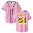thumbnail image 1 of Gracie Abrams 21 Logo Jersey Baseball Jacket Shirts Short Sleeve Tee Men Women Streetwear Tops, 1 of 2