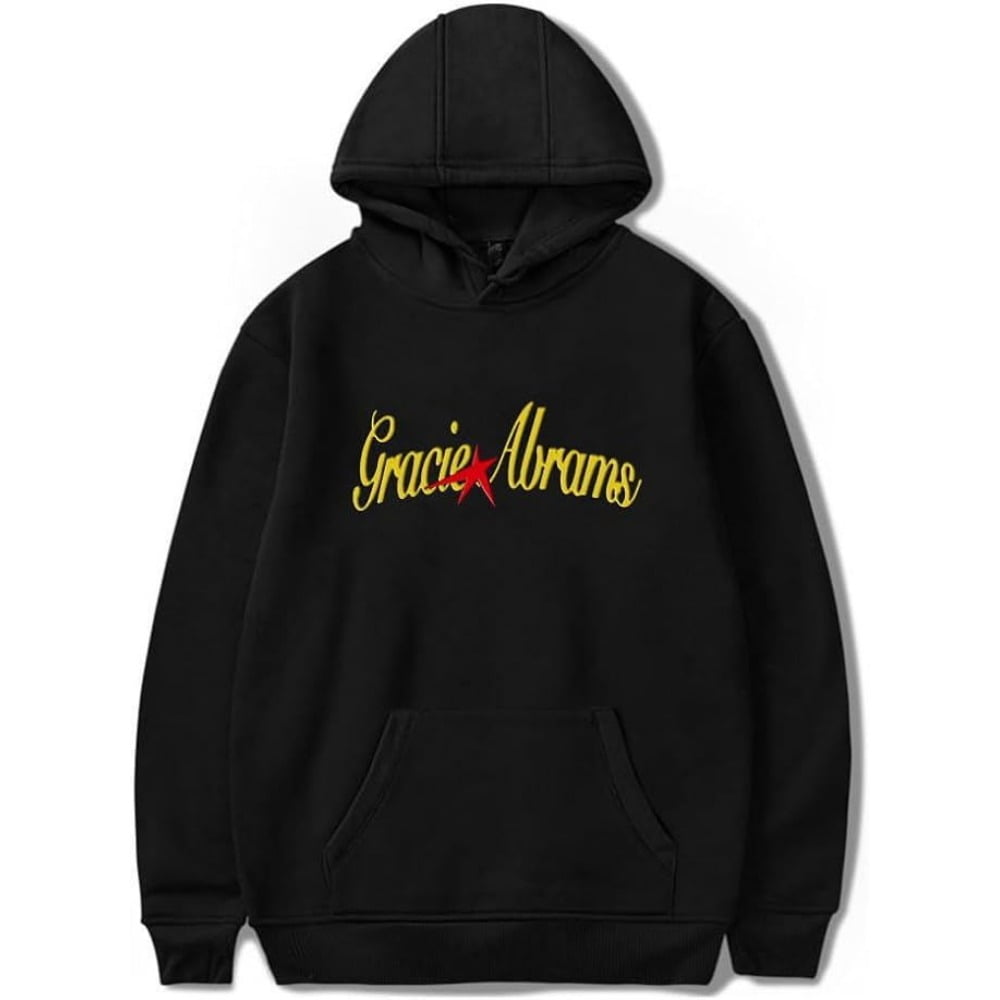 Gracie Abrams Green Star Hoodie Merch Casual Hooded Sweatshirt Unisex Clothing Walmart
