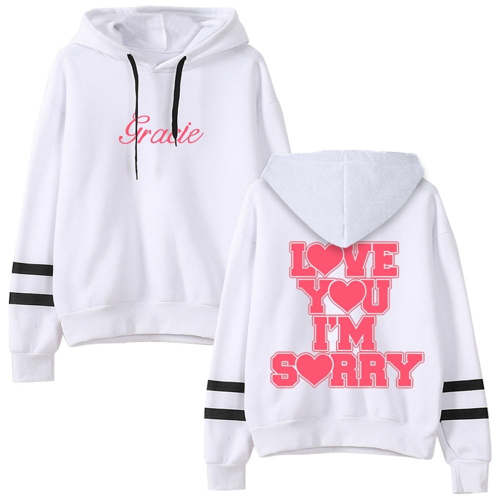 Gracie Abrams I Love You I'm Sorry Pocketless Hoodies with