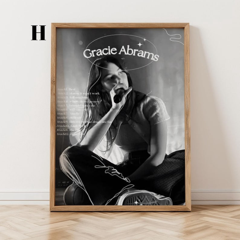Gracie Abrams Poster Collection, Vintage Music Posters, Gracie Abrams — free download