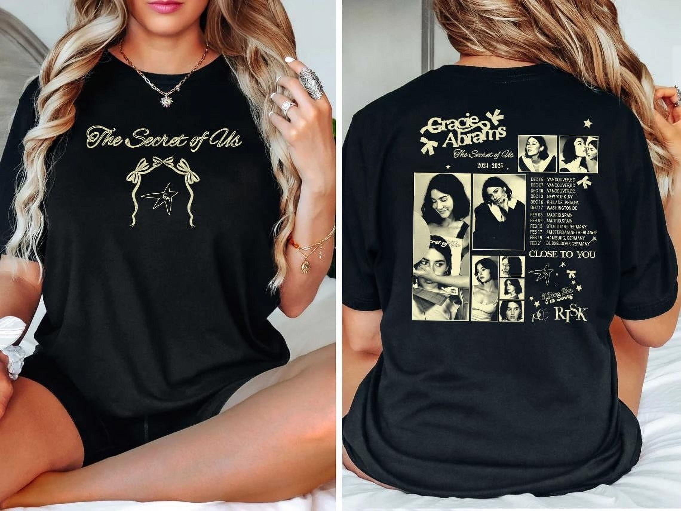 新品 S Gracie Abrams グレイシー・エイブラムス Tシャツ 新品 S Gracie Abrams グレイシー・エイブラムス Tシャツ Merch