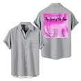 Gracie Abrams The Secret of US World Tour 2025 Shirt Short Sleeved Hip Hop Shirts