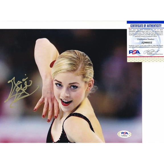 Gracie Gold Olympics Figure Skating Signed Autograph 8x10 Photo PSA/DNA COA B