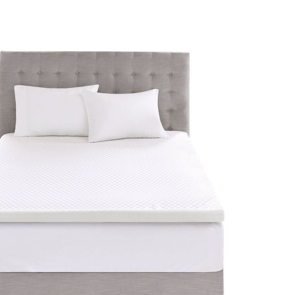 Gracie Mills 3 Inch Cooling Gel Memory Foam Mattress Topper Removable Cover GRACE-11171