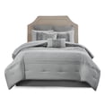 thumbnail image 1 of Gracie Mills 8-Piece Embroidered Pintucked Comforter Set GRACE-10853 Microfiber, 1 of 5