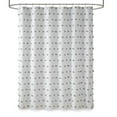 thumbnail image 1 of Gracie Mills Albert Polka Dot Shower Curtain with Pom Poms GRACE-7666 72x72 inches, 1 of 3