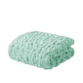 thumbnail image 1 of Gracie Mills Ashlee Modern Solid Ruched faux Throw Blanket - GRACE-11254, 1 of 4