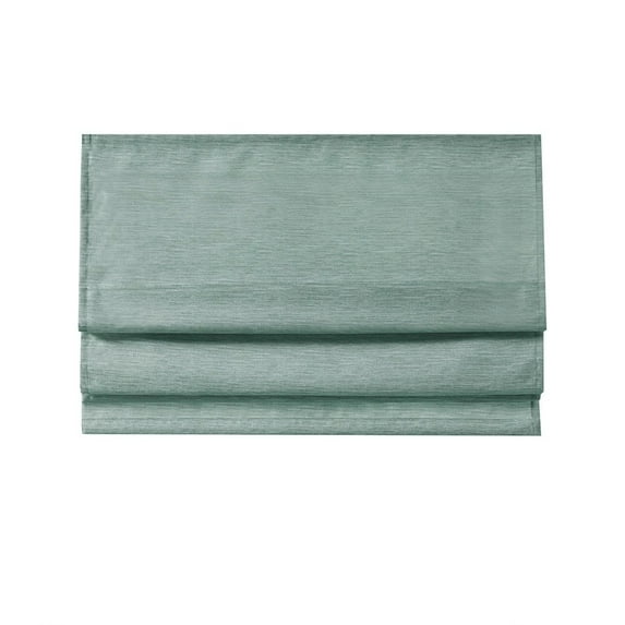 Gracie Mills Azenor Cordless Roman Faux Silk Shade with Room Darkening - GRACE-14236