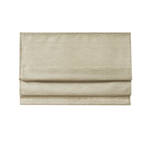 Gracie Mills Azenor Cordless Roman Faux Silk Shade with Room Darkening - GRACE-14236