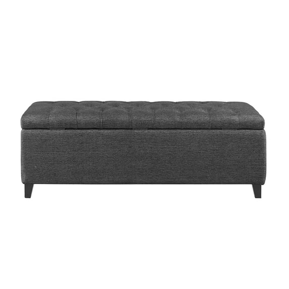 Gracie Mills Bianca Tufted Upholstered Storage Bench with Soft Close - GRACE-3952