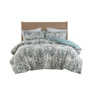 Gracie Mills Candice 3 Piece Floral Printed Cotton Comforter Set - GRACE-15818