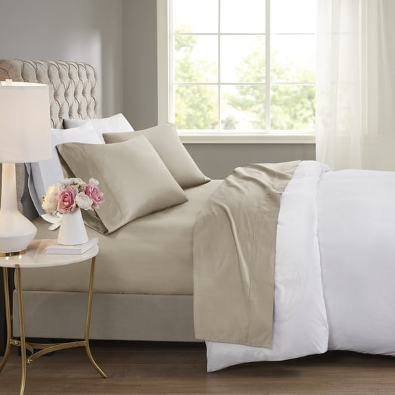 Gracie Mills Celestia 600 Thread Count Cooling Cotton Blend 4 PC Sheet Set