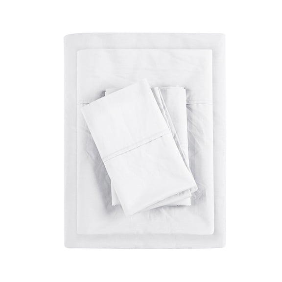 Gracie Mills Clementine 200 Thread Count Year-Round Cotton Percale Sheet Set - GRACE-10699
