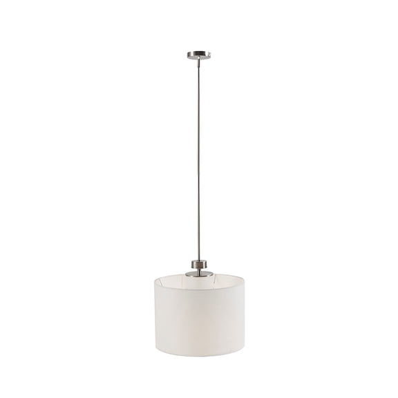 Gracie Mills Cohen Contemporary Elegance Metal Pendant with Drum Shade - GRACE-13855